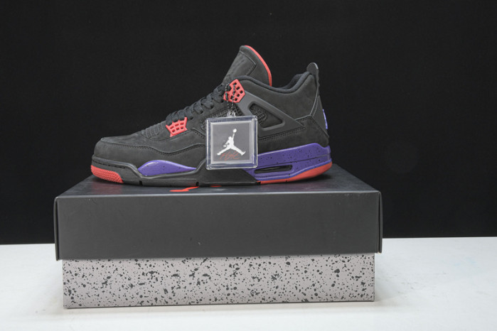 Jordan 4 Retro NRG Raptors court purple red AQ3816-065