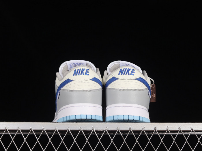 Nike Dunk Low Ivory Hyper Royal (GS) FB1843-141