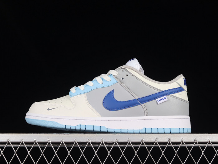 Nike Dunk Low Ivory Hyper Royal (GS) FB1843-141
