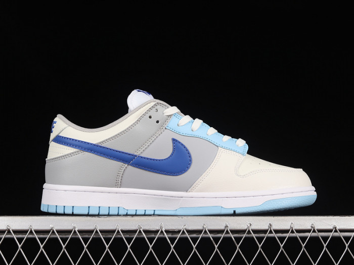 Nike Dunk Low Ivory Hyper Royal (GS) FB1843-141