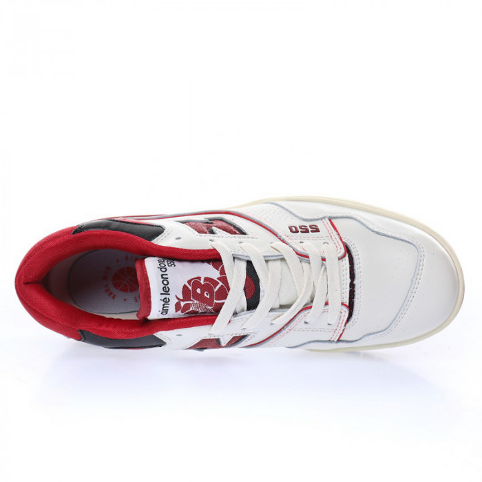 New Balance white red YEESHOES*12