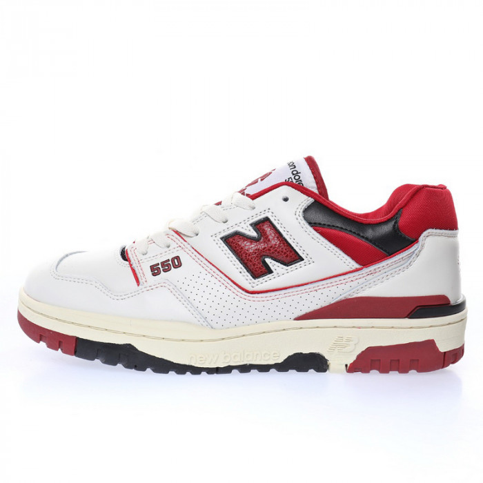 New Balance white red YEESHOES*12