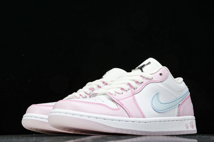 WMNS Air Jordan 1 Low SE Paw Print Pink Foam HM3706-141