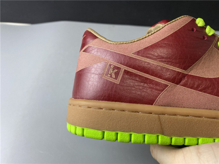 Nike Dunk Low 1-Piece  Varsity Red Chartreuse 311611-661