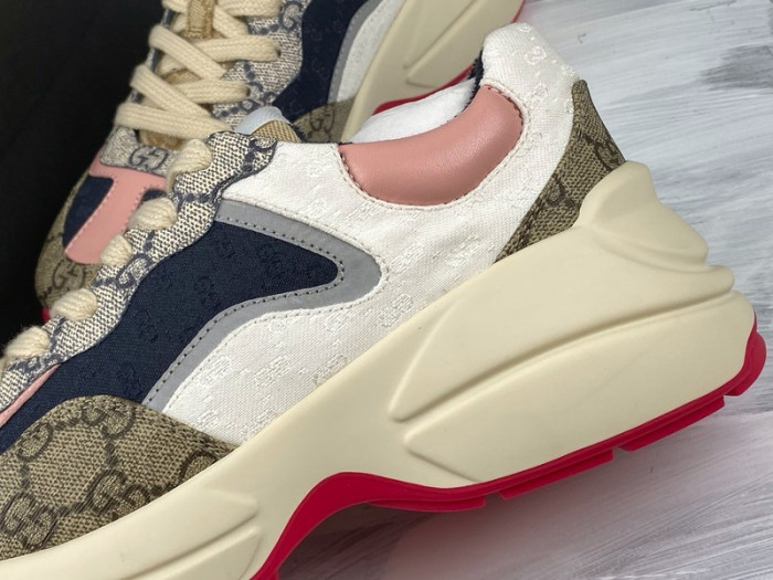 GUCC Rhyton Vintage Trainer Sneaker 620185 99WF0 4371