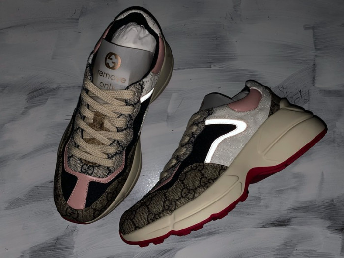 GUCC Rhyton Vintage Trainer Sneaker 620185 99WF0 4371