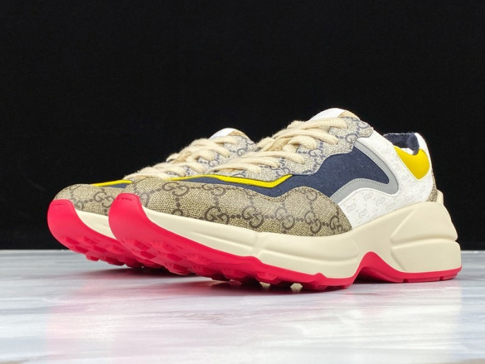 GUCC Rhyton Vintage Trainer Sneaker 619891 99WF0 4370