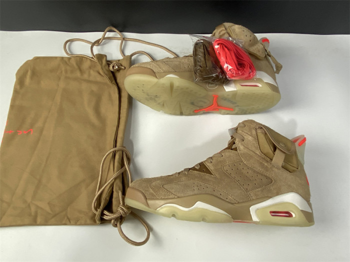 Travis Scott x Air Jordan 6 “British Khaki” DH0690-200